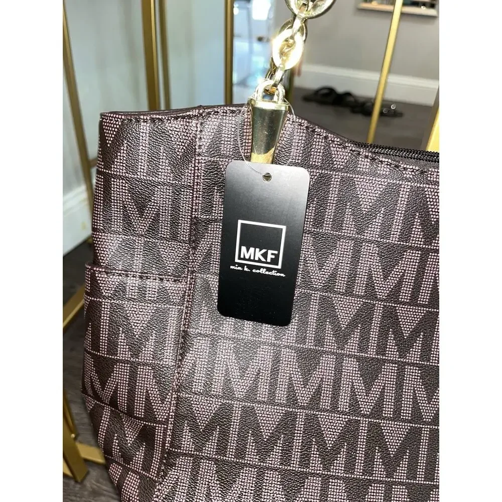 MKF Collection Braylee M Signature Tote by Mia K Brown NWT (C)